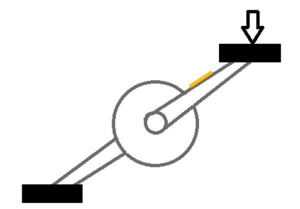 strain guage on crank arm resized 600