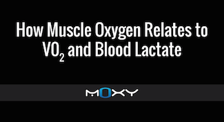 how muscle oxygen realtes to vo2 and blood lactate