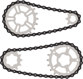 Cyclists Compact or Conventional Gearing